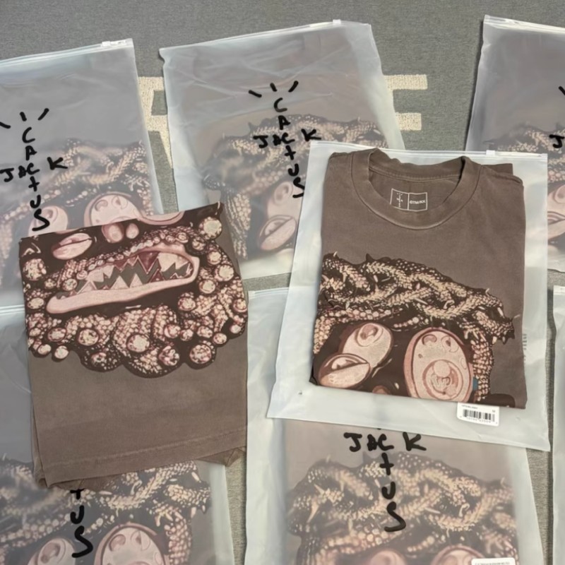 Cactus Jack Tee - Summer Cactus Jack Utopia Tshirts Men