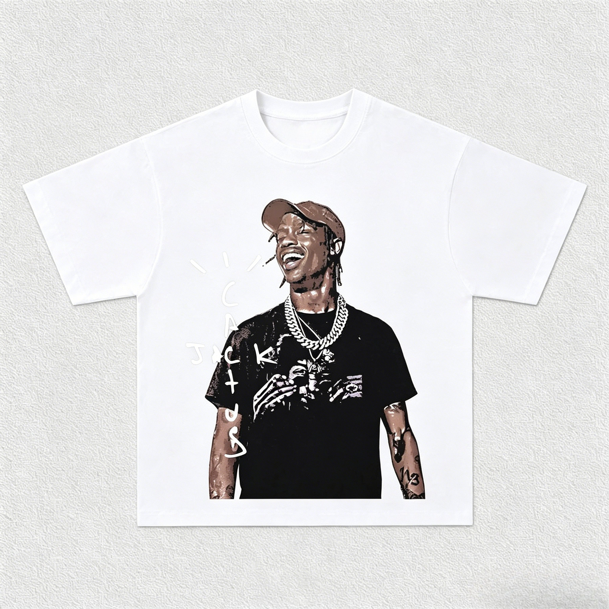 Travis Scott Cactus Jack Portr - Cactus Jack Tee ulasan dan harga