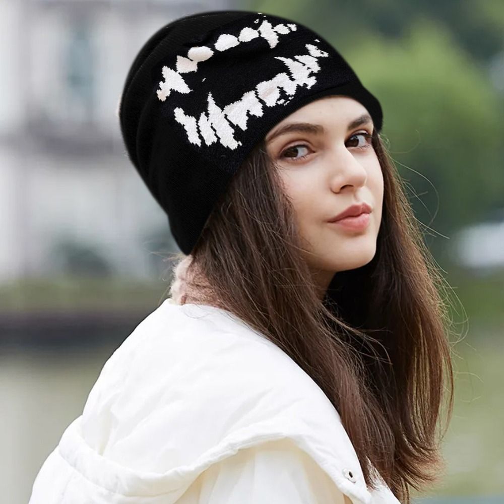 New Y2k Streetwear Women Hat W - Streetwear Brand Beanie ulasan dan harga