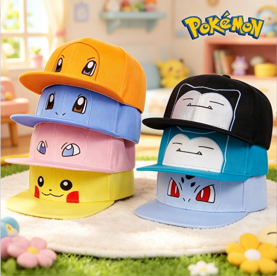 Anime Pokemon Adorable Charact - Streetwear Brand Beanie ulasan dan harga