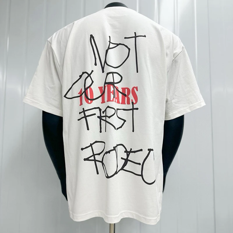 2025 Summer Letters Logo Graff - Cactus Jack Tee ulasan dan harga