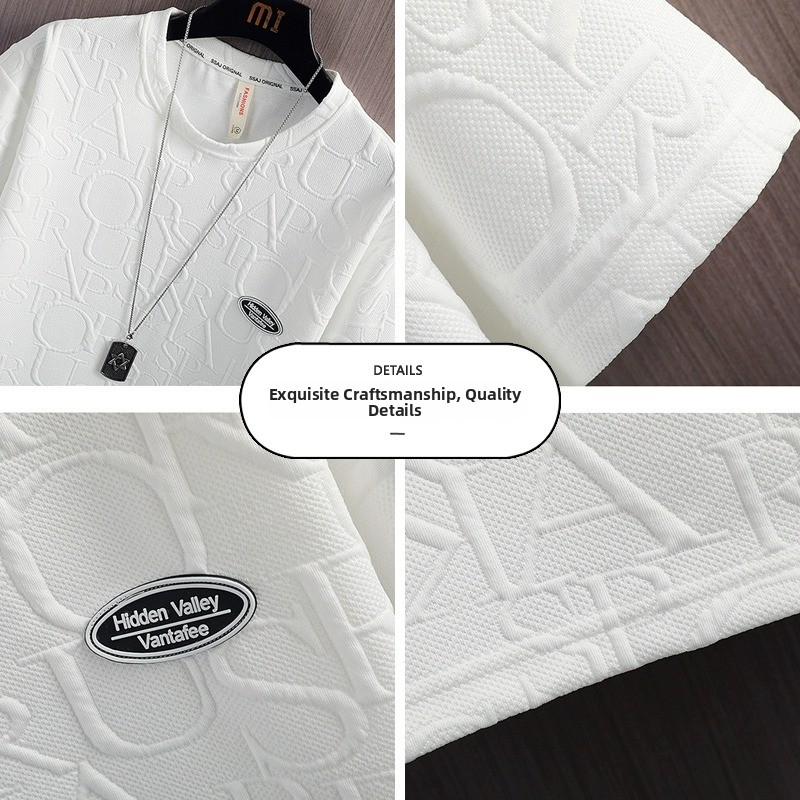 Summer Casual Cotton Short Sle - Brand Of Streetwear ulasan dan harga