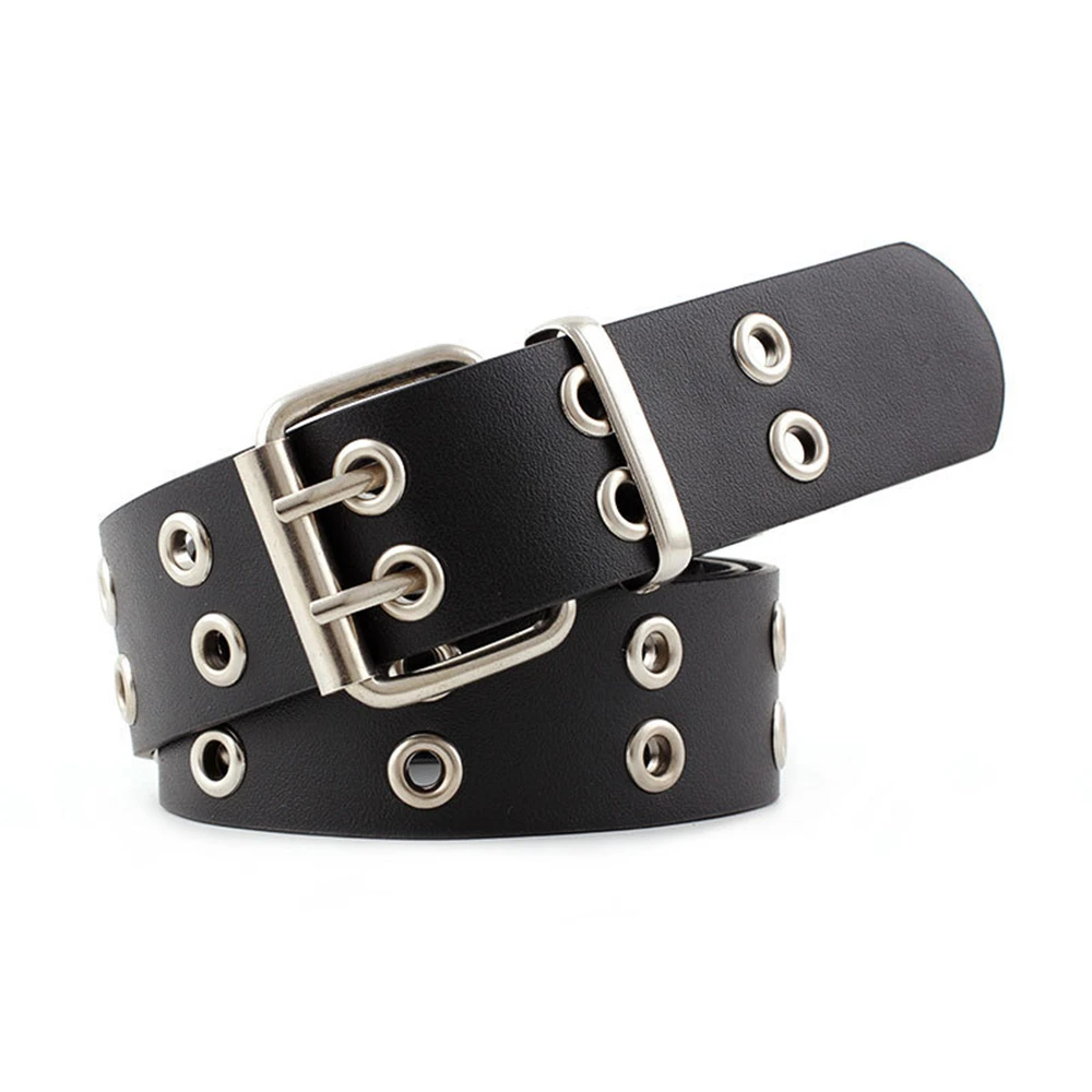 New Design Punk Rock Leather B - Streetwear Brand Belts ulasan dan harga