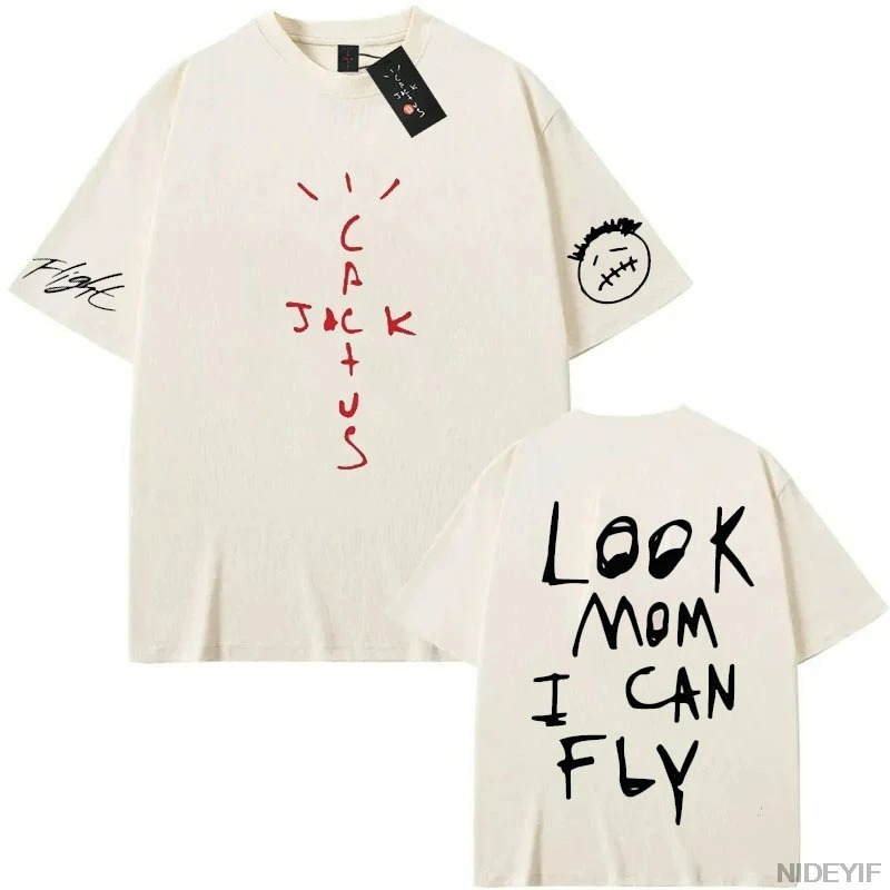 Cactus Jack T Shirt 100 Percen - Cactus Jack Tee ulasan dan harga