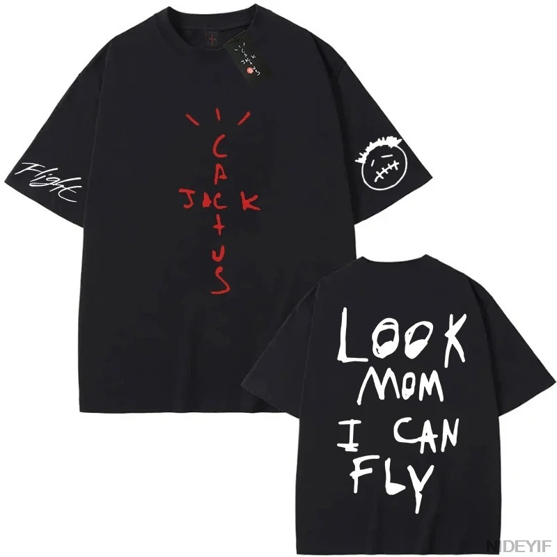 Cactus Jack T Shirt 100 Percen - Cactus Jack Tee ulasan dan harga