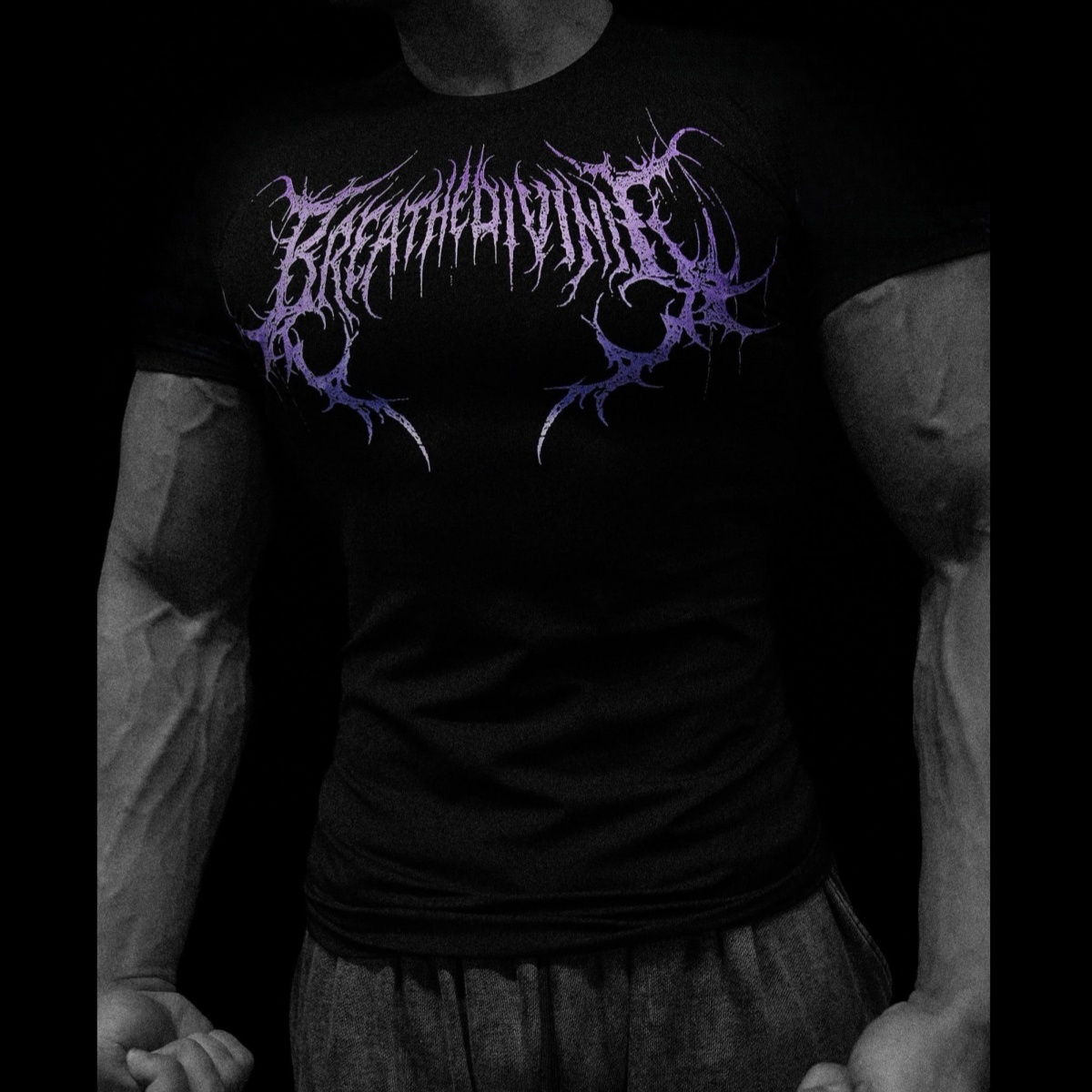 Blue Font Gym Knight Dark Wind - Streetwear Brand Font ulasan dan harga