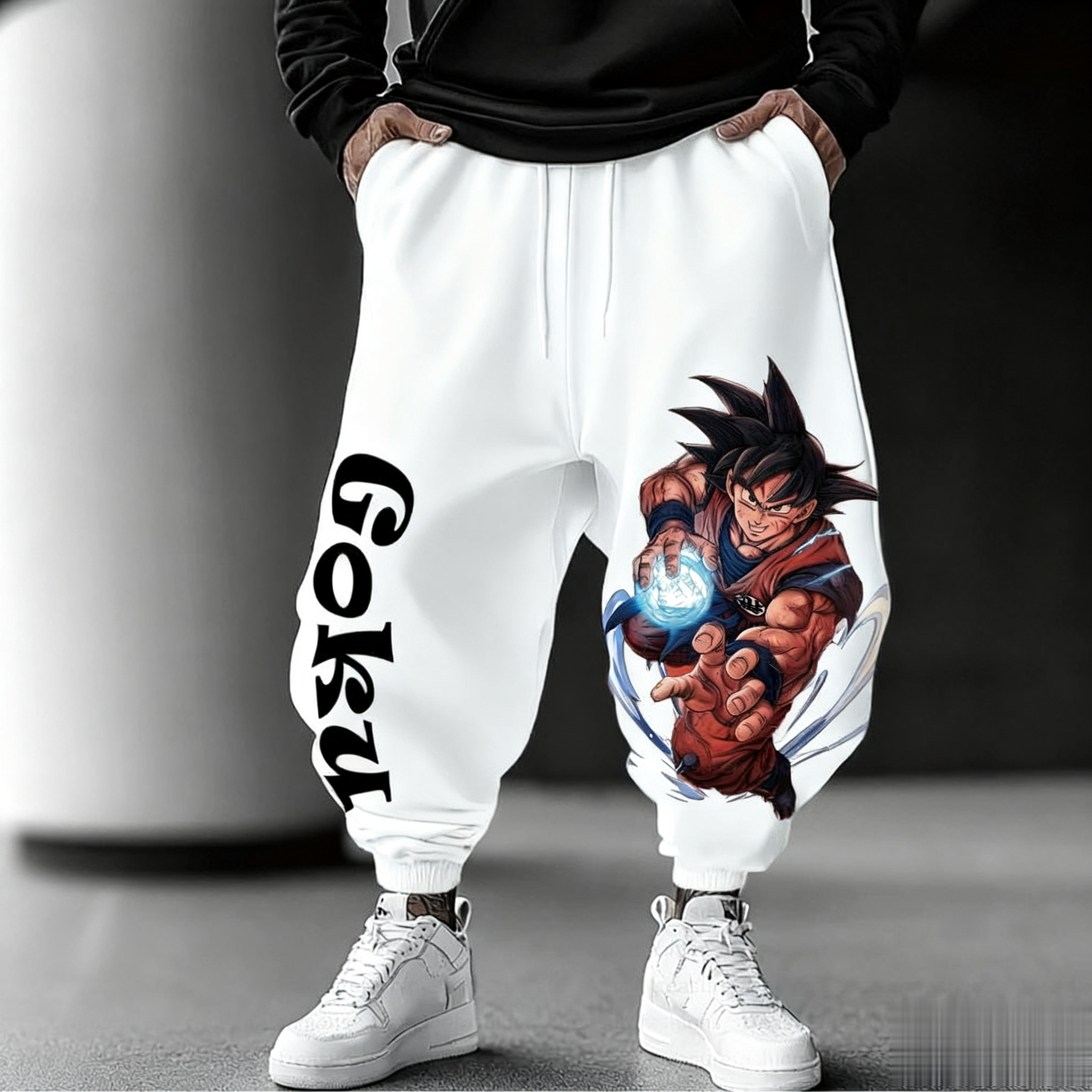 New Dragon Ball Goku Men Sweat - Streetwear Brand Beanie ulasan dan harga