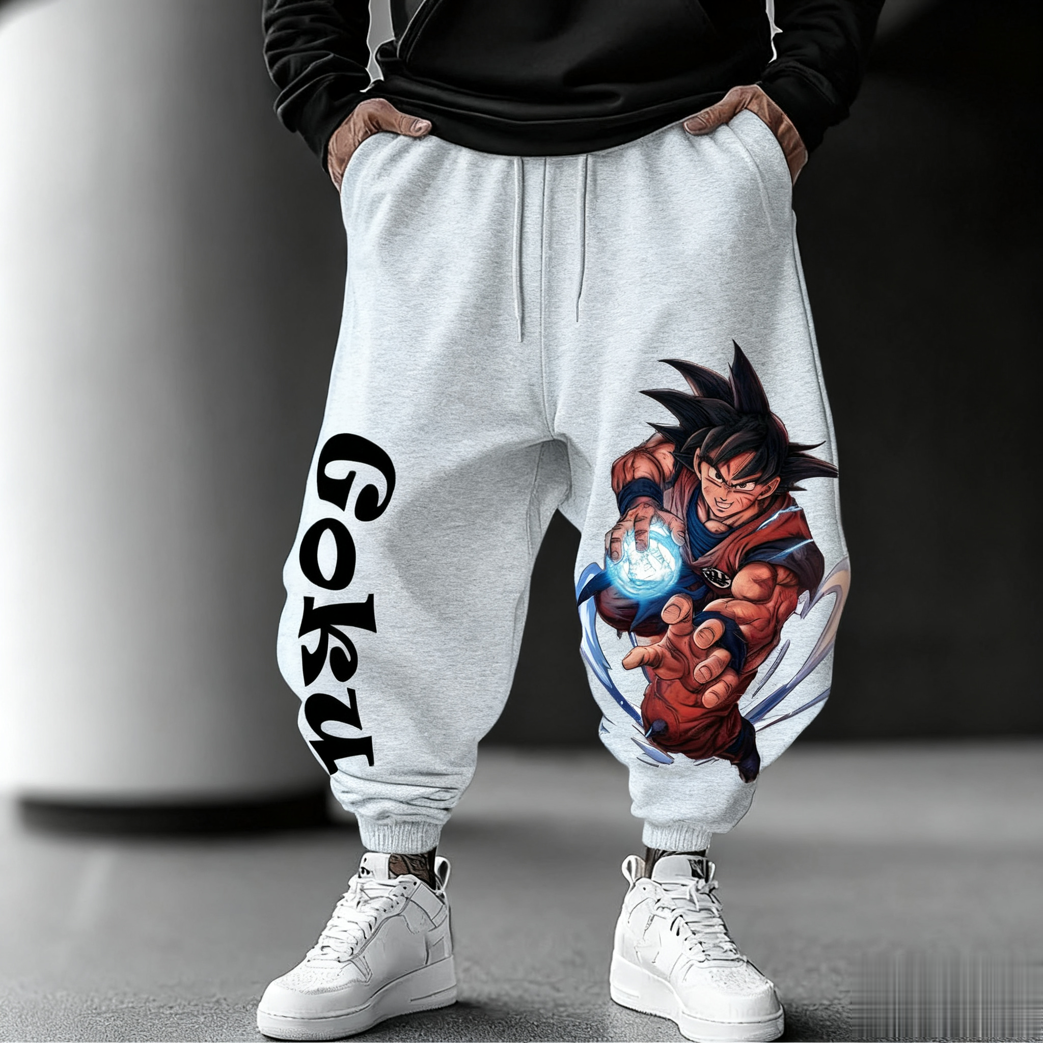 New Dragon Ball Goku Men Sweat - Streetwear Brand Beanie ulasan dan harga