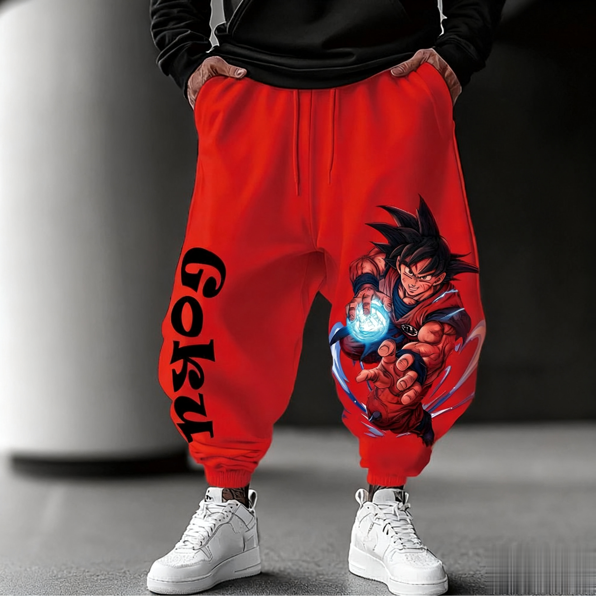 New Dragon Ball Goku Men Sweat - Streetwear Brand Beanie ulasan dan harga