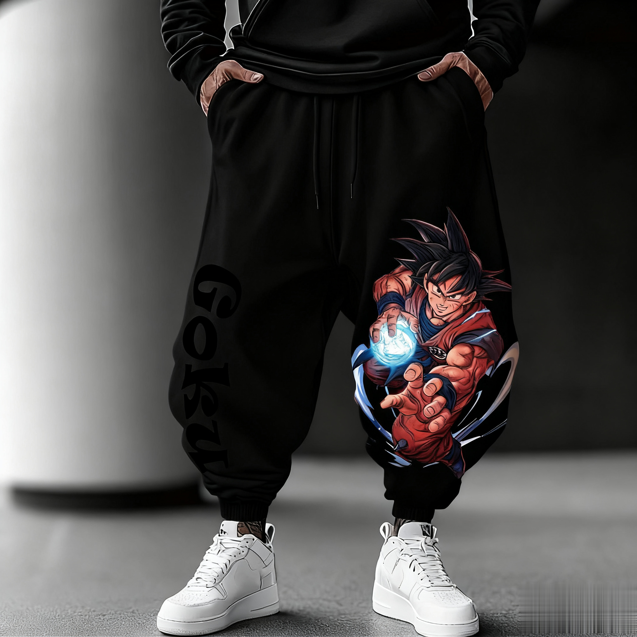 New Dragon Ball Goku Men Sweat - Streetwear Brand Beanie ulasan dan harga