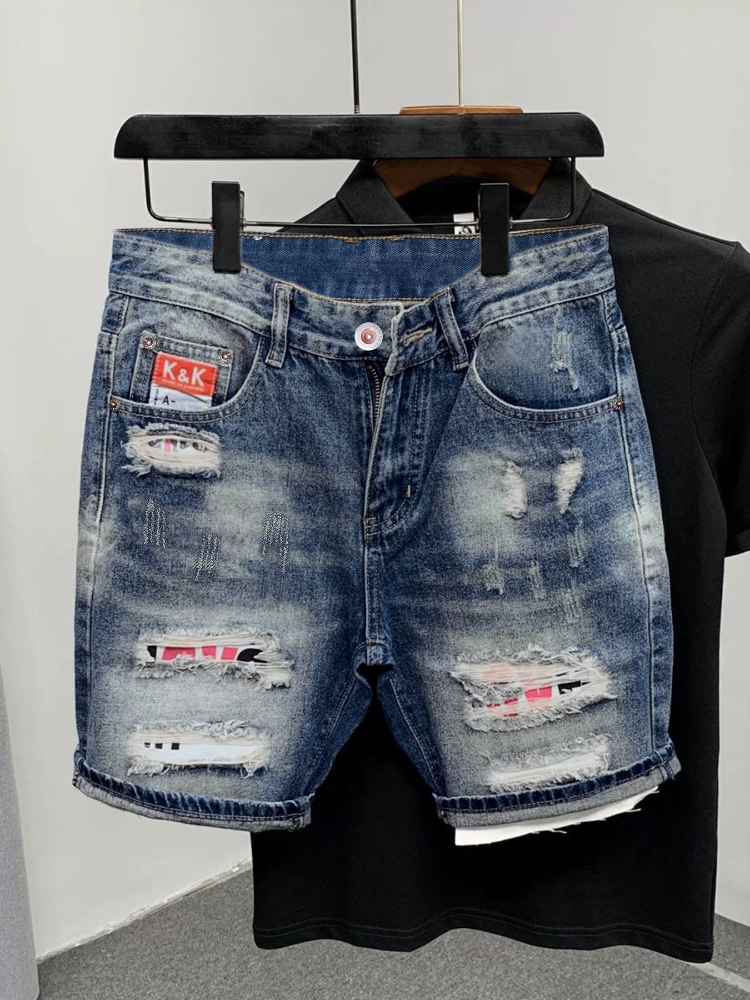 2026 Summer Ripped Straight Me - Brand Of Streetwear ulasan dan harga