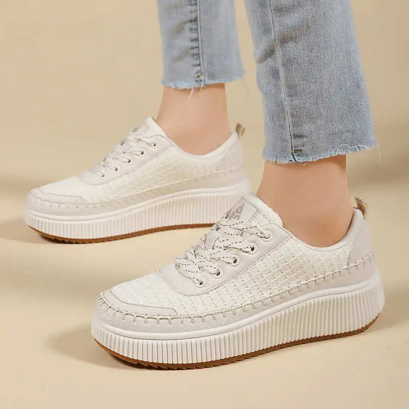 Brown Shoes Woman Flats Autumn - Streetwear Brand Italy ulasan dan harga