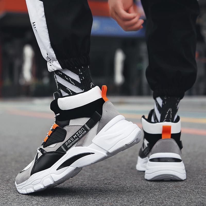 Hightop Summer Men's Sport Sho - Streetwear Brand Italy ulasan dan harga