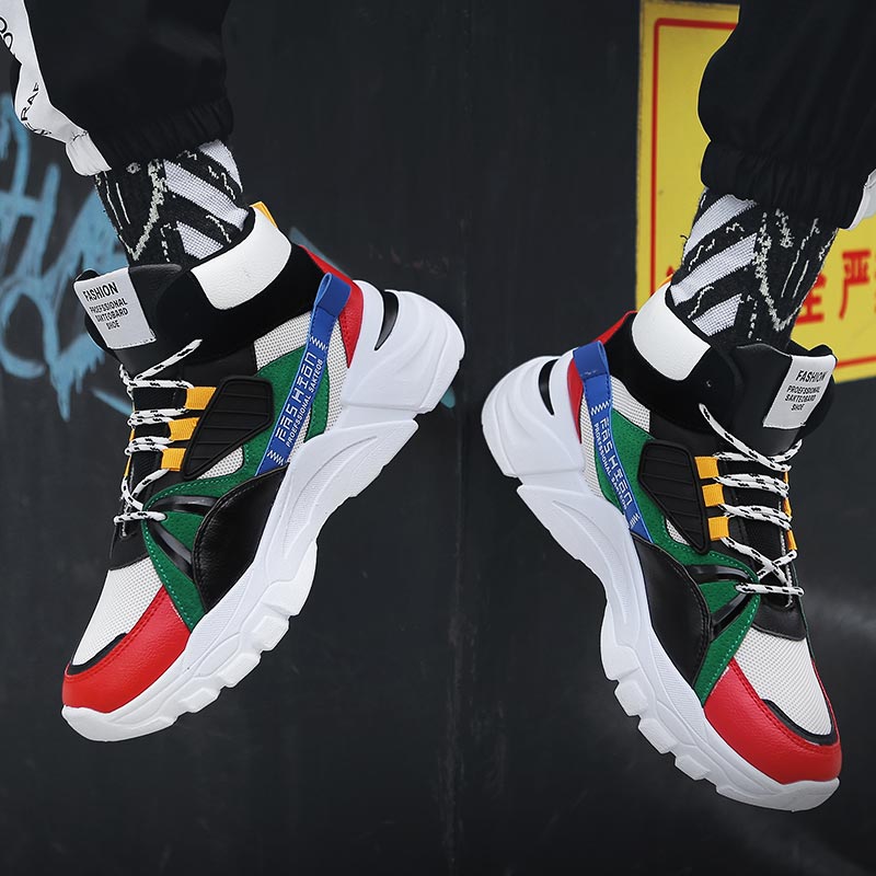 Hightop Summer Men's Sport Sho - Streetwear Brand Italy ulasan dan harga