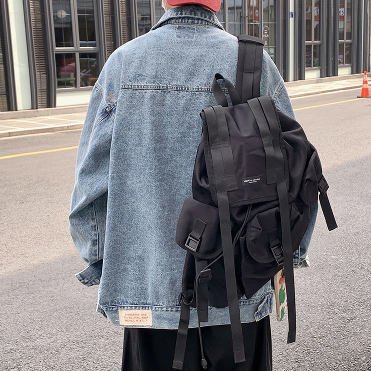 American style cool jacket den - Streetwear High End Brand ulasan dan harga