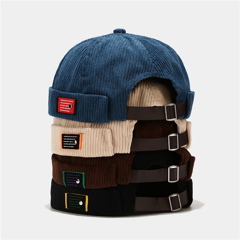 Brand Vintage Beanie Hats Men  - Streetwear Brand Beanie ulasan dan harga