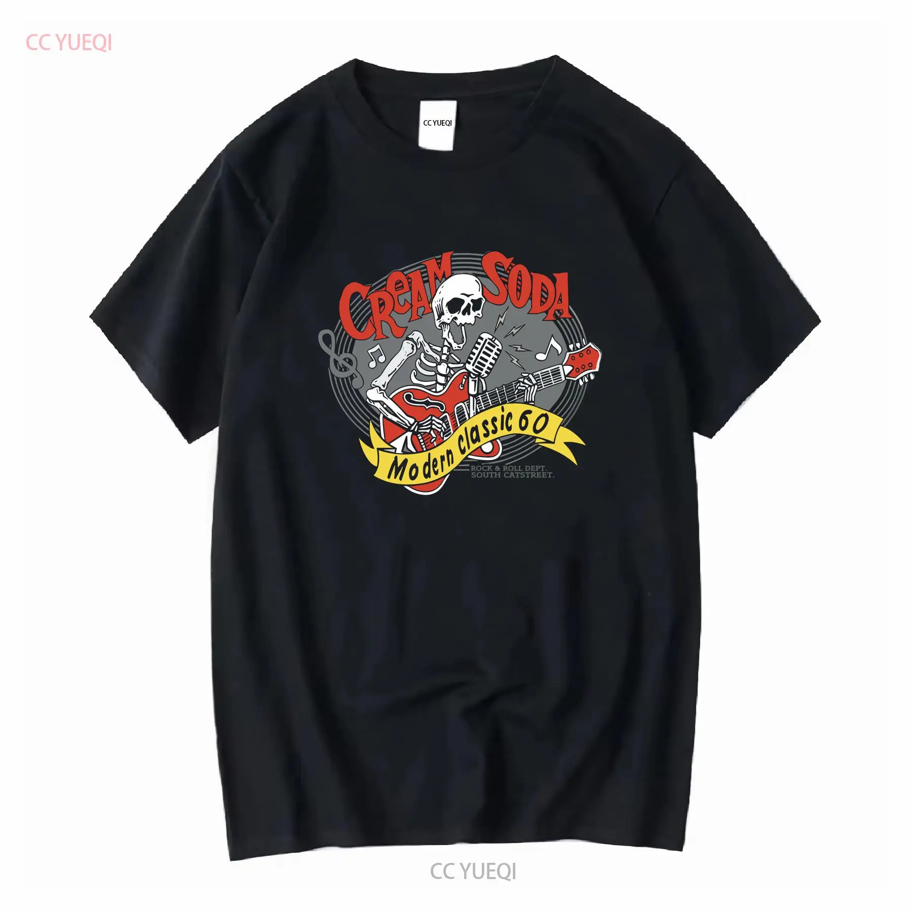 Cream Soda Rock Roll T shirt J - Brand Of Streetwear ulasan dan harga
