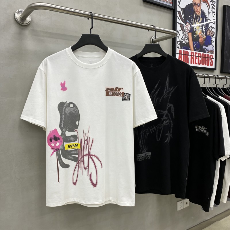 Street Cactus Jack T-shirt Gra - Cactus Jack Tee ulasan dan harga