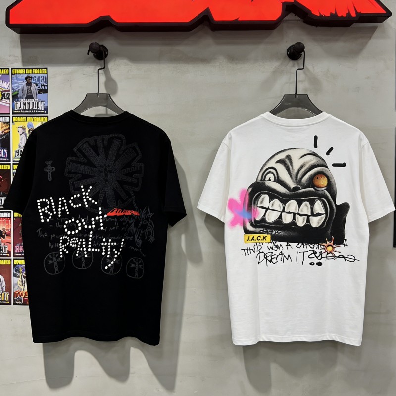 Street Cactus Jack T-shirt Gra - Cactus Jack Tee ulasan dan harga