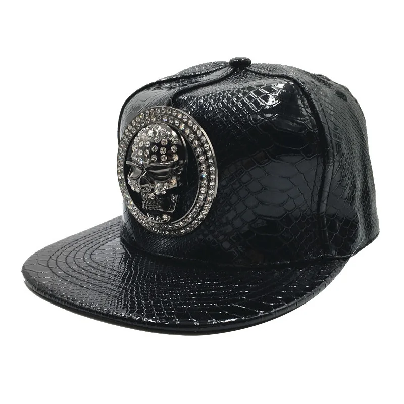 Brand Oohmy Men Women PU Leath - Streetwear Brand Beanie ulasan dan harga