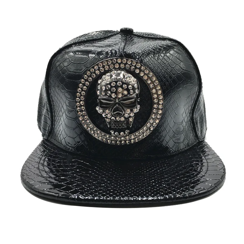 Brand Oohmy Men Women PU Leath - Streetwear Brand Beanie ulasan dan harga