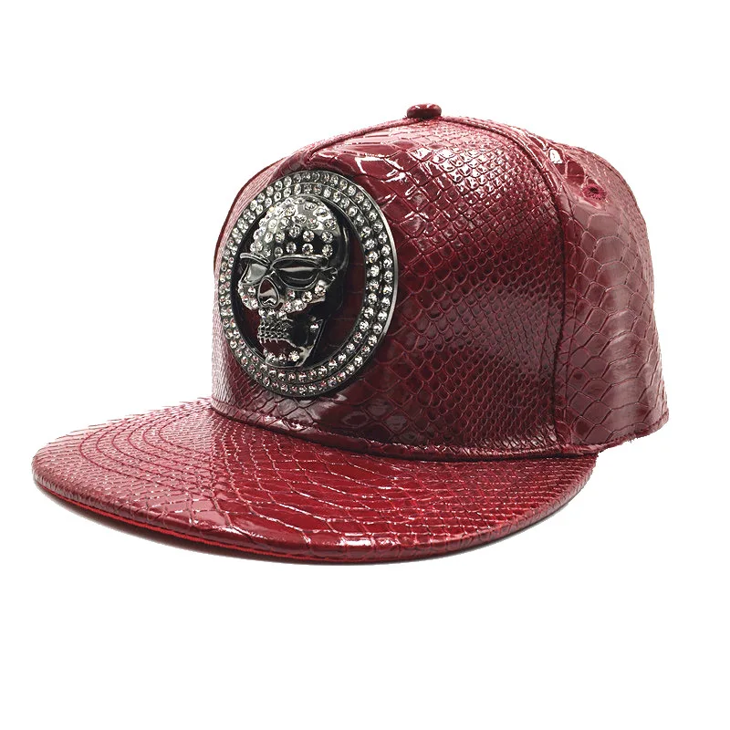 Brand Oohmy Men Women PU Leath - Streetwear Brand Beanie ulasan dan harga